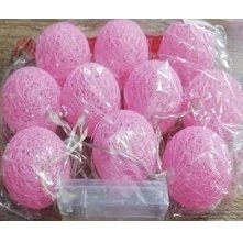 Resim Lilibeaty 10'lu Işıklı Top Dekoratif Süs Mh2 