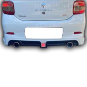 Resim Renault Yeni Symbol Makyajsız Kasa Arka Tampon Eki Boyalı 