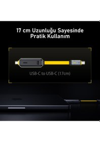 Resim Aohi The Future Magflash 256gb Usb-c Mikro Ssd Flash Bellek Ve Şarj Kablosu, 1000mb/s Veri Aktarım - 
