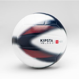 Resim Overpet Pro Voleybol Topu Gri-mavi-kırmızı V500 Voleybol Antrenman Topu 