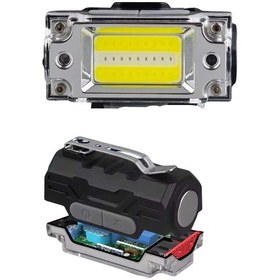 Resim Yüksek Işıklı Şarjlı Ve Sensörlü Led Kafa Lambası Kamp Lambası Diğer 