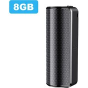 Resim Vkemall 8gb Akıllı Ses Kaydedici - Dijital Gürültü Azaltma, 1000 Saat Sürekli Kayıt, Şifre Korumalı, Otomatik Dosya Kaydetme 