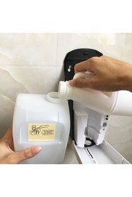 Resim GoSensör 1000ml Otomatik Sensörlü Sıvı Sabunluk Ve Dezenfektan Makinası Lavabo Şampuanlık Dezenfektanlık 
