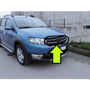 Resim Sandero Ön Panjur 4 Parça Krom 2012 2013 2014 2015 2016 