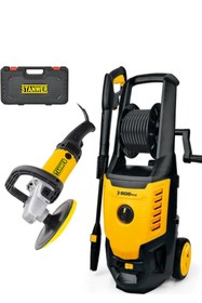 Resim STANWER SGS BASILÇLI YIKMAMA MAKİNESİ VE PASTA CİLA MAKİNESİ POLİSAJ MAKİNESİ 