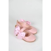 Resim Mia Bambim Kurdele Detaylı Kız Çocuk Ayakkabı Pembe 