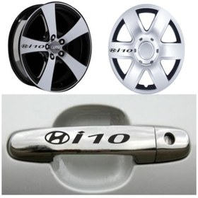 Resim Hyundai I10 Kapı Kolu Jant Sticker Yapıştırma 8 Ad 