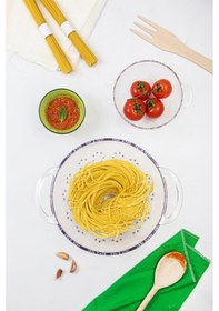 Resim Akrilik Şeffaf 2 Li Süzgeç Seti Makarna & Pirinç Süzgeci Diğer 