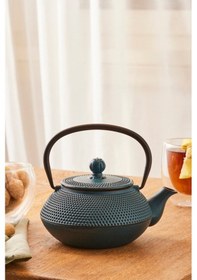 Resim Karaca Mystical Döküm Demlik-Teapot 720 ml Mavi 