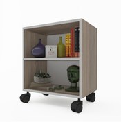 Resim Kenzlife Kitaplık Beril 048x030x020 Crd Tekerlekli Mutfak Dolabı 