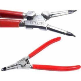 Resim İzeltaş Dış Segman Pense Yaylı Düz 180 Mm 3301120180 