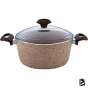 Resim Falez Creamy Granit 26 Cm Derin Tencere 