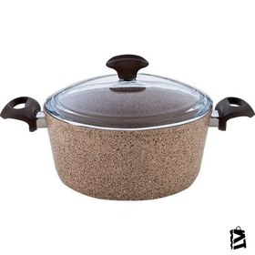 Resim Falez Creamy Granit 26 Cm Derin Tencere 