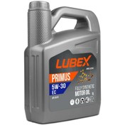 Resim Lubex Primus EC 5W-30 5 Lt Tam Sentetik Motor Yağı 