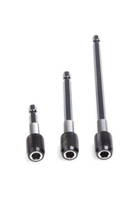Resim 3 Parça 60 MM/100 MM/150 MM Manyetik Tornavida Uzatma Bits Set 