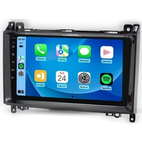 Resim Maitech M-t-c 632 Serisi Mercedes Sprinter Vito Viano 6+64gb Multimedya Teyp 9" 