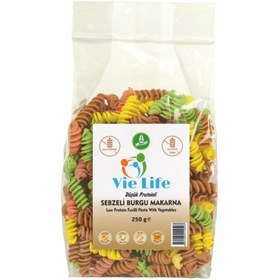Resim VİE LİFE Proteini Azaltılmış Sebzeli Burgu Makarna 250g 