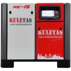 Resim Kuletaş RE-15 Endüstriyel Vidalı 15 Hp Hava Kompresörü 