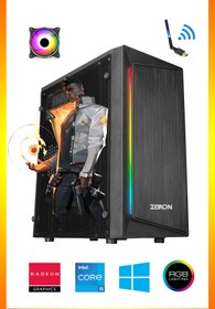 Resim Zeiron RDX12 Intel Core i5 4570 16 GB RAM 256 GB SSD RX550 4 GB GDDR5 FreeDOS Masaüstü Oyun Bilgisayarı 