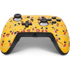 Resim Nintendo Switch Kablolu Oyun Kolu Lisanslı Pikachu Moods 