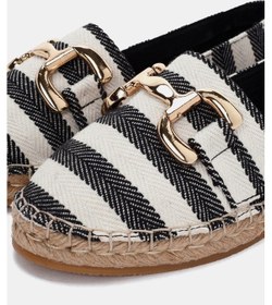 Resim Aria Kadın Siyah Tokalı Bez Espadril Siyah 