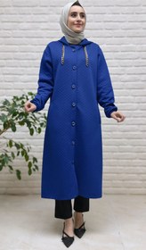 Resim Beranisa Kapişonlu Kap 3964 - Mavi / XL 