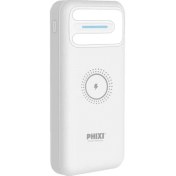Resim Phixi Basic PW22 20000MAH 10W 2usb Port - LED Gösterge Wireless Şarj Powerbank 