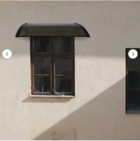 Resim SUNDURMAGROSS Kapı Pencere Üstü Pratik Sundurma 120 X 60 Bronz 