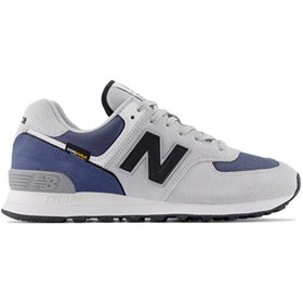Resim New Balance 574 Gri Modeli Koleksiyonu Erkek Günlük Ayakkabı U5749X3 Bej 
