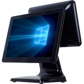 Resim MJ TECH Dokunmatik Ekranlı Pc-pos Terminali I3 4gb+128gb 15.4" Dokunmatik Ekran Müşteri Ekranlı Pc Pos 