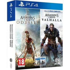 Resim Ubisoft Ps4 Assassins Creed Odyssey + Valhalla 2 Oyunlu Paket 2 Diskli - Sıfır 