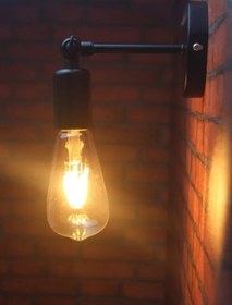 Resim Mylights Rustik Mafsalı Hareketli Aplik E27 