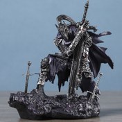 Resim Epic Fantasy Game Character PVC Heykeli - 14.99cm Koleksiyonculuk için Bıçaklı ve Zırhlı, Detaylı Zırh Tasarımı, Gösterim ve Koleksiyon için İdeal, Fantazi Oyunu Dekoru | Detaylı Zırh | Dayanıklı PVC Materia 