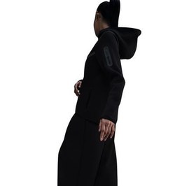Resim Nike Sportswear Tech Fleece Windrunner Kadın Ceket Siyah 