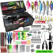 Resim 139/411 adet Balıkçılık Taktiği Seti, Pense, Balık Kontrol Cihazı, Crankbait, Minnow, Sequin, Spinner, Sert/Yumuşak Yem, saç tokası Sinker, Döner Halka ve Daha Fazlası İçin Tam Bir Balıkçılık Deneyimi - Anneler Günü, Bağımsızlık Günü, Şükran Günü, Noel ve Ramazan İçin Mükemmel 
