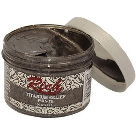 Resim Rich Multi Titanium Rölyef Pasta Taş Gri 150 Cc 