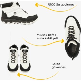 Resim Greyder Kadın Beyaz Siyah Su Geçirmez Outdoor Bot 5K2GB00170 