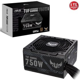 Resim Asus TUF GAMING 750B 80+ Bronze 135 MM Fanlı PSU Güç Kaynağı 750W 