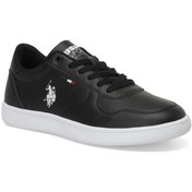 Resim U.S. Polo Assn. U.s. Polo Assn. Thunder Wmn 4Fx (36-40) Siyah Sneaker Ayakkabı 