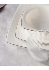 Resim Nova 6 Kişilik 24 Parça Yemek Takımı - Beyaz/silver 8684427193525 Çok Renkli 