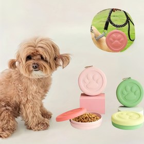 Resim 1 Taşınabilir Kedi Seyahat Kabı - Kapaklı, Toz Geçirmez & Katlanır Tasarım Kolay Saklama ve Asma İmkanı, Şık Evcil Hayvan Yemeği Kompakt Boyutlu Temizlik Malzemesi Açık Hava Tutkunları ile Pet Severler i 