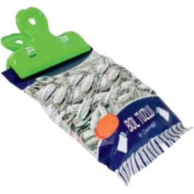 Resim Buffer® 2li Pratik Torba Paket ve Poşet Kapatıcı Kilitli Klips Mandal 