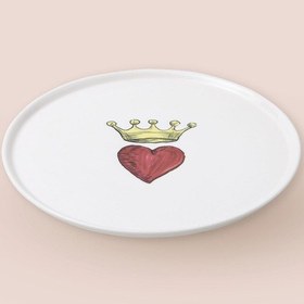 Resim The Mia Luv Servis Tabağı 6lı Set 26 Cm Çok Renkli 