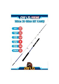 Resim Oslo Shark 6000 Oslo Viking 180cm 30-180gr Tekne Olta Seti 