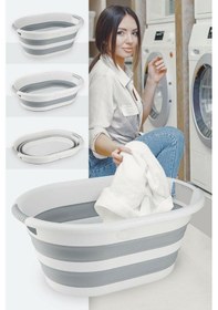 Resim Katlanır Çamaşır Selesi 40 Lt Fma415593 Beyaz 