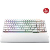 Resim ASUS Rog Strıx Scope Iı 96 Nx Snow Kablosuz Rgb Gamıng Klavye Eng Beyaz 
