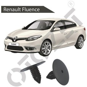 Resim Renault Fluence Davlumbaz Klipsi 7703077435 500019485 