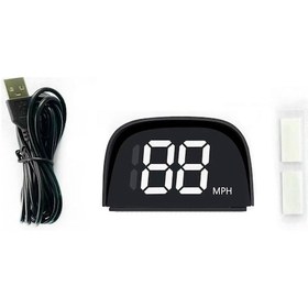 Resim Konesam Akıllı Araç Hız Göstergesi: Gps Destekli Dijital Ekran Ve Baş Üstü Gösterim 