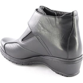 Resim Forelli 25651 Vionic Hakiki Deri Comfort Kadın Bot Siyah 