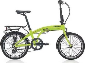 Resim FLEXI 106 KATLANIR BİSİKLET 320H V 20 JANT 6 VİTES LİME YEŞİL SİYAH KIRMIZI 